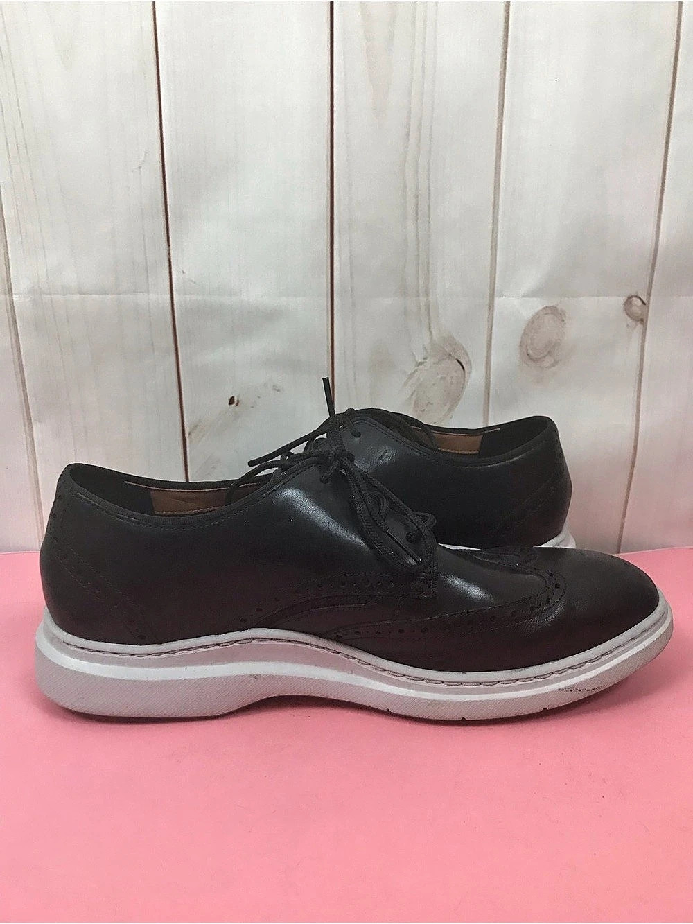 Clarks Collection Men's Black & White Shoes US 10 - Picture 5 of 10